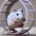 The Joyful Hamster on the Wheel