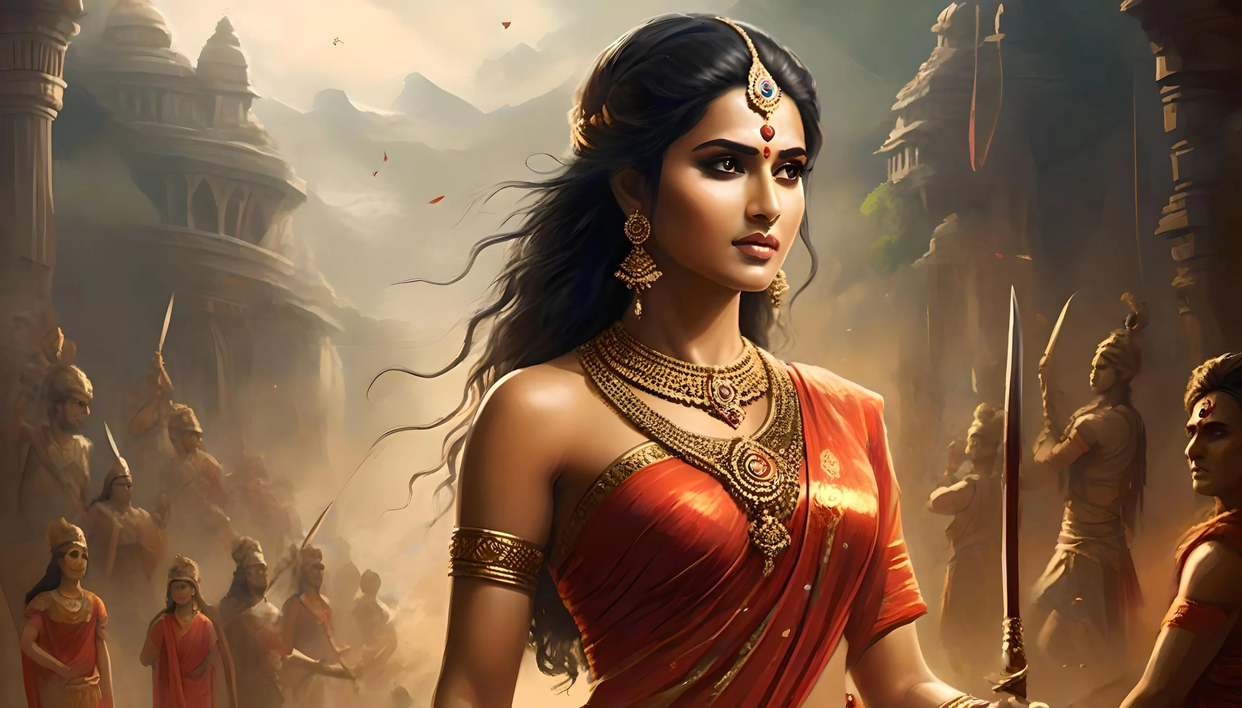 The Unwavering Strength of Draupadi Service, Compassion, and Dharma